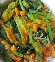 Add kalabasa and simmer until kalabasa becomes mashy. Talbos At Bulaklak Ng Kalabasa I Love Filipino Food Facebook