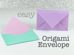Send your notes and letters in style with this tutorial on how to craft your own envelopes for any size card! How To Make An Easy Origami Envelope