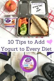 Because healthy living isn't all or nothing. 10 Simple Tips To Fit Yogurt Into Every Diet Nutrition Starring You