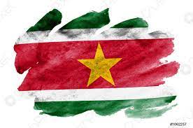 ✓ kommerzielle nutzung gratis ✓ erstklassige bilder. Suriname Flagge Wird Im Flussigen Aquarell Stil Isoliert Auf Foto Vorratig Crushpixel