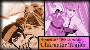 Narancia and Trish Anime Mod Character Trailer [JOJO ASBR MODS] - YouTube