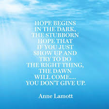 Quote About Hope Anne Lamott Anne Lamott Quotes Hope Quotes Anne Lamott