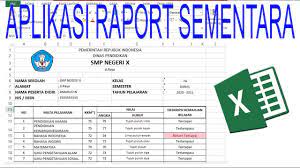 Maybe you would like to learn more about one of these? Cara Membuat Aplikasi Raport Sementara Pada Excel Video Tutorial Youtube