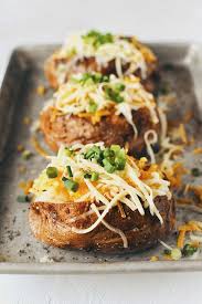 Crispy Skin Baked Potatoes - KendellKreations