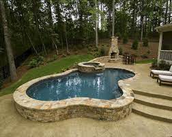 Top 112 Diy Above Ground Pool Ideas On A Budget Https Freshoom Com 6203 Top 112 Diy Gr Small Inground Swimming Pools Small Inground Pool Small Swimming Pools