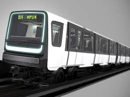Nouvelles Rames Sur Pneu Pour Le Metro De Paris Mp14 Lignes 14 Et 4 In 2020 Paris Metro Train Metro