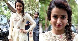 Trisha White Long Frock