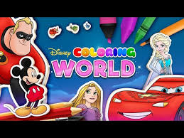 Disney coloring world mod apk original file free download: Disney Coloring World Apk Free Download App For Android