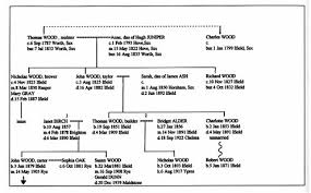 Genealogical Charts National Institute Genealogy