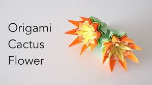 Make your own origami cactus garden these pictures of this page are about:origami cactus. How To Make Origami Cacti Youtube