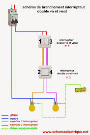 Fabrication d'un permutateur à l'aide d'un double va et vient (explication difficile): Installation Schema Va Et Vient 3 Interrupteur Novocom Top