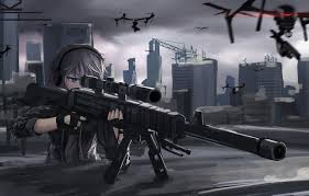 Anime Boy With Sniper Rifle Wallpapers Wallpaper Cave Now we draw out the forestock and bipod. anime boy with sniper rifle wallpapers