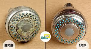 How To Clean A Shower Head With Baking Soda And Vinegar Fab How