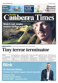 Set your clock back 1 hour. Canberra Times On Twitter Here S Today S Front Page With Articles Via Blake Foden Https T Co Gcbjdgobyo