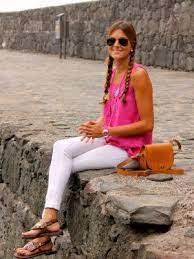 Marianela406862 Outfit Primavera 2012 Combinar Bolso Naranja Oscuro Azafran Zara Plano Marrono Natura Camisa Blusa Rosa Fucsia Natura R En 2019 Blusa Fucsia Blusas Y Blusa Rosa