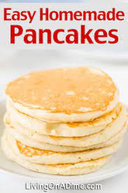 7 Day Meal Plan For 25 Cheap And Easy Family Meals Easy Homemade Pancake Recipe Easy Homemade Pancakes Homemade Pancakes