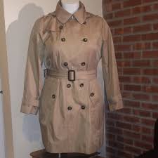 London Fog Double Breasted Waterproof Trench