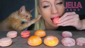 Satisfying ASMR Mochi Eating