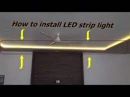 High energy efficiency, long service life, easy installation. Susitarti Liudnai Kibira How To Install Led Strip Lights Malzwischendurch Net