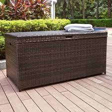 Given the reputation of wicker patio furniture it is affordable to design all weather wicker cushion storage boxes to match. Wicker Rattan Deck Boxes Patio Storage You Ll Love In 2021 Wayfair