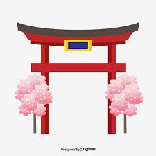 Japanese Vector Illustration Of Japanese Landmark Architecture Tradition Traditional Architecture Landmark Png And Vector With Transparent Background For Fre Vector Illustration Japanese Icon Building Illustration