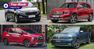 Used deals from £11,995 monthly finance from £252. Top Rank What Are The 7 Seaters That Wowed Malaysia In 2020 Wapcar