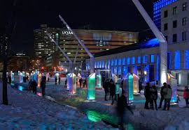 Raw Transforms Downtown Montreal Into Prismatic Kaleidoscope Installation Art Public Art Montreal