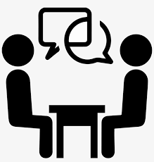 Interview Vector Interviewer Face To Face Meeting Icon 2133x2133 Png Download Pngkit