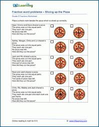 Therefore those are equivalent fractions Basic Fractions Word Problems Worksheets For Grade 2 K5 Learning