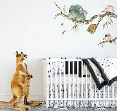 Aussie Baby Nursery Decorating Ideas How To Decorate A Gender Neutral Australian Nursery For A Baby B Animal Nursery Theme Australian Nursery Nursery Themes