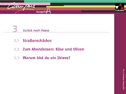 Wo finde ich den jetzt die alten lösungen? Campus A Whiteboard Material L 3 Lernen Unterrichtsmaterial Schulformen