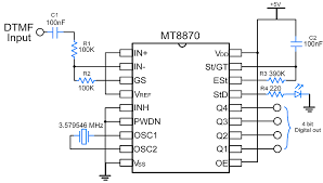 Sensors Modules Mt8870 Dtmf Decoder Sensors Modules