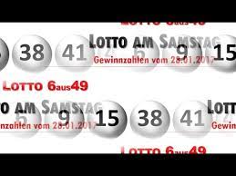 Die 6 aus 49 lottozahlen vom lotto am samstag 14.5.2016 sind gezogen. Lotto Ziehung Am Samstag Lottozahlen Vom 28 01 2017 Youtube