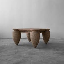 Unique Square Plaster Coffee Or Side Table In 2020 Coffee Table Small Coffee Table Unique Tables