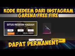 Jun 24, 2020 · you can redeem a steam wallet code on the steam website, program, or mobile app. Kode Redeem Free Fire Terbaru Dari Instagram Garena Langsung Youtube