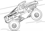Ausmalbilder Monster Truck Malvorlagen Kostenlos Zum