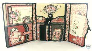 8 1 2 X 11 Mon Amour Album Scrapbook Album Mini Scrapbook Albums Memory Scrapbook