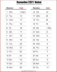 These dates may be modified as official changes are announced, so please check back regularly for updates. Ramadan Calendar 2021 1442 Prayer Times ØªÙ‚ÙˆÙŠÙ… Ø±Ù…Ø¶Ø§Ù† 2021