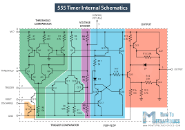 Astable multivibrator using 555 timer. 555 Timer Ic Working Principle Block Diagram Circuit Schematics