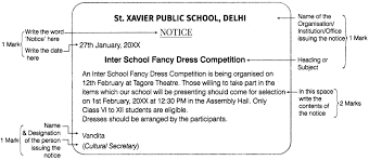 Format of notice does not change with advancing classes. Notice Writing For Class 9 Icse Format Examples Topics Samples Exercises A Plus Topper