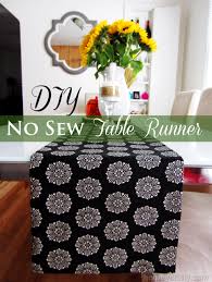 If you have a dining table that is 84 inches long and 42 inches wide (7 feet by 3.5 feet), you would need a table runner with the dimensions of 14 inches by 108 inches. Diy No Sew Table Runner Homey Oh My