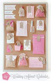 The 68 best wedding gift ideas this year. Wedding Advent Calendar Bridesmaids Could Make For Bride Groom For Bride Or Bride Fo Diy Hochzeit Gastebuch Hochzeitsgeschenke Ideen Geschenke Fur Die Braut