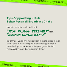 Shafira menyanyi di taman, burung pun bersiul dengan. Sudah Pernah Cobain Broadcast Chat Tapi Tokopedia Seller Facebook