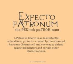 Each Corporal Patronus Is Unique To The Caster Harry Potter Obsession Harry Potter Spells Harry Potter World