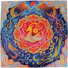 Bits And Pieces Song Artemisia Amazon Com Bgraamiens Puzzle Dunhuang Deer 1000 Pieces Square Puzzle Color Challenge Jigsaw Puzzles For Adults An Round Puzzles Jigsaw Puzzles Rainbow Palette