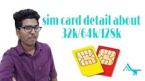 Logo visa dan mastercard biasanya berada di sudut kartu debit. Sim Card Detail About 32k 64k 128k Youtube