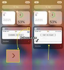 Cara Bermain Game di Widget iPhone dan iPad | PUKEVA