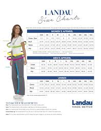 79 Particular Landau Scrubs Sizing Chart