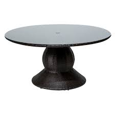 Whether you have a cozy patio or a spacious rooftop deck, there's a table to fit your setup. Napa 60 Inch Espresso Outdoor Patio Dining Table Overstock 26423323