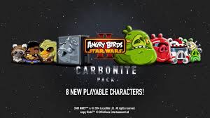 La revisión del juego para dispositivos móviles en base a uno de los grandes hitos del cine de ciencia ficción ya es toda una realidad. Carbonite Pack Intros 8 New Characters For Angry Birds Star Wars Ii